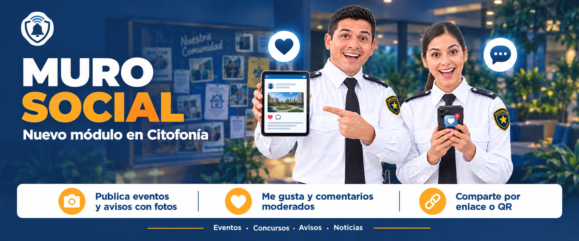Nuevo módulo: Muro Social para tu Conjunto Residencial